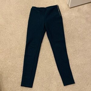 Forever 21 Teal and Black Patterned Pants